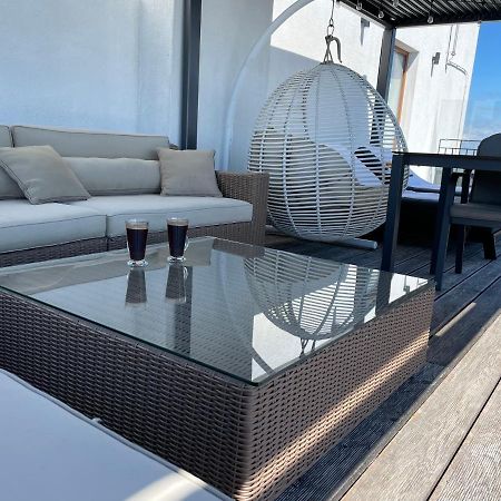 Sea View Penthouse Terrace Palanga Old Town Apartment Luaran gambar