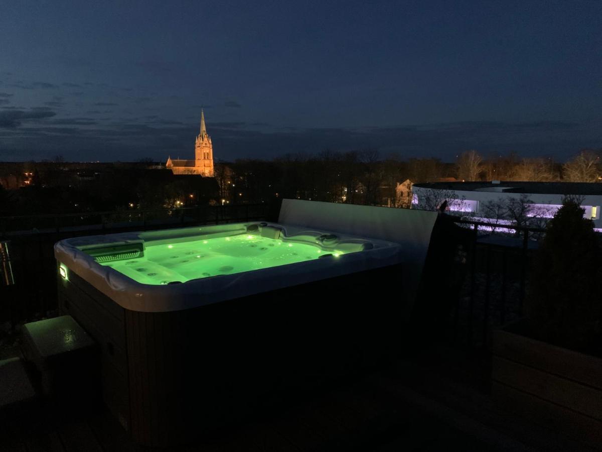 Sea View Penthouse Terrace Palanga Old Town Apartment Luaran gambar