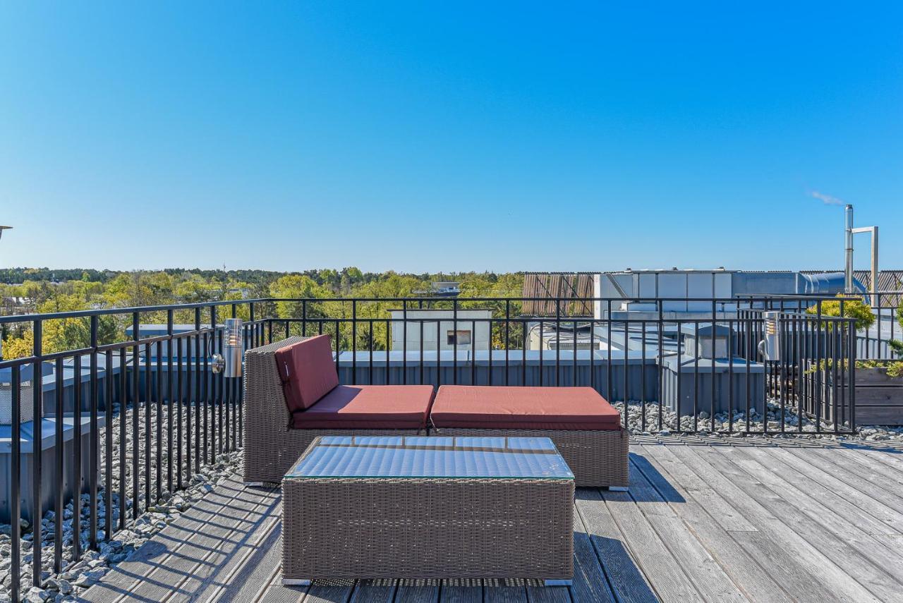 Sea View Penthouse Terrace Palanga Old Town Apartment Luaran gambar