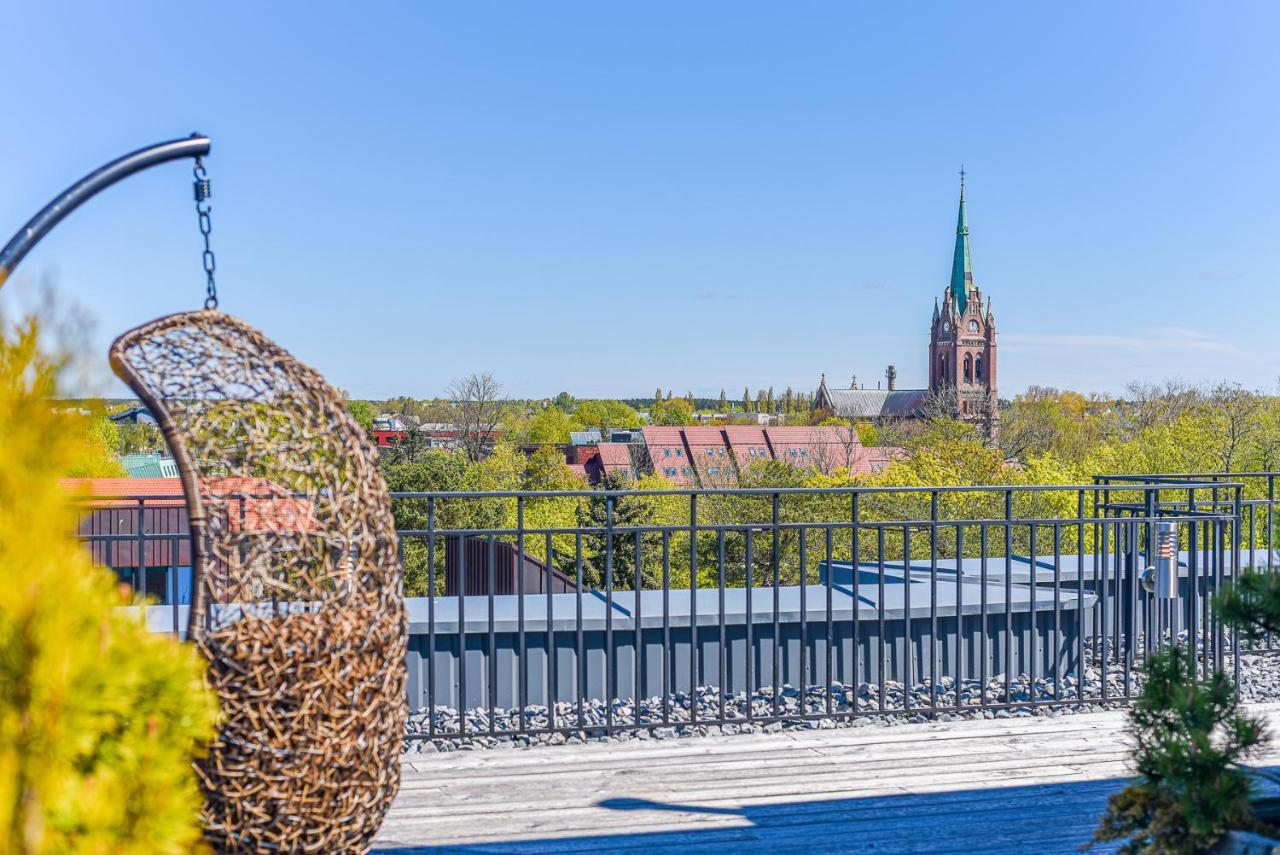 Sea View Penthouse Terrace Palanga Old Town Apartment Luaran gambar