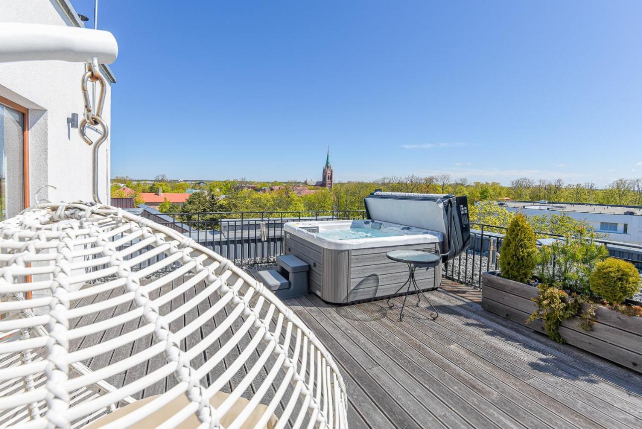 Sea View Penthouse Terrace Palanga Old Town Apartment Luaran gambar