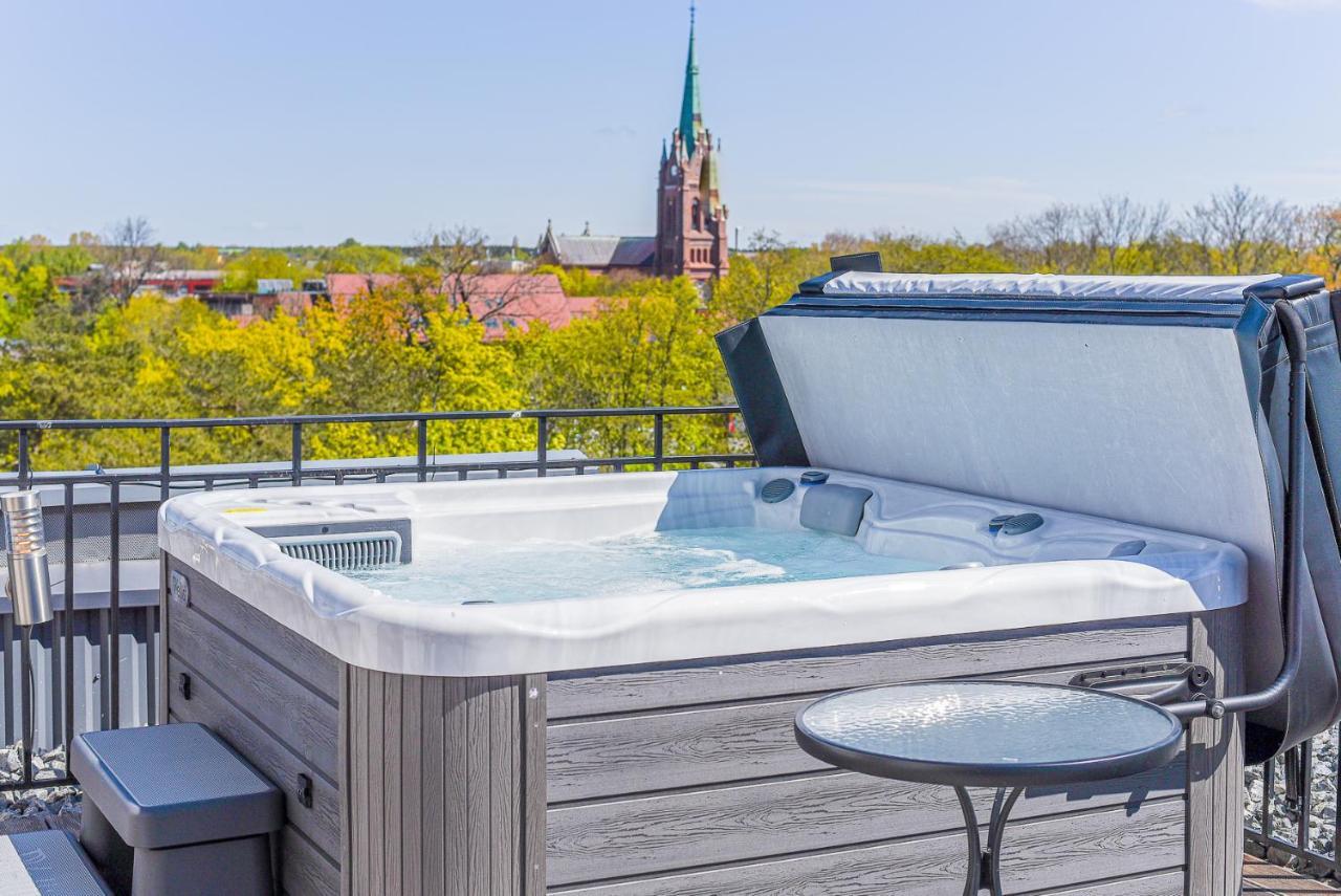 Sea View Penthouse Terrace Palanga Old Town Apartment Luaran gambar