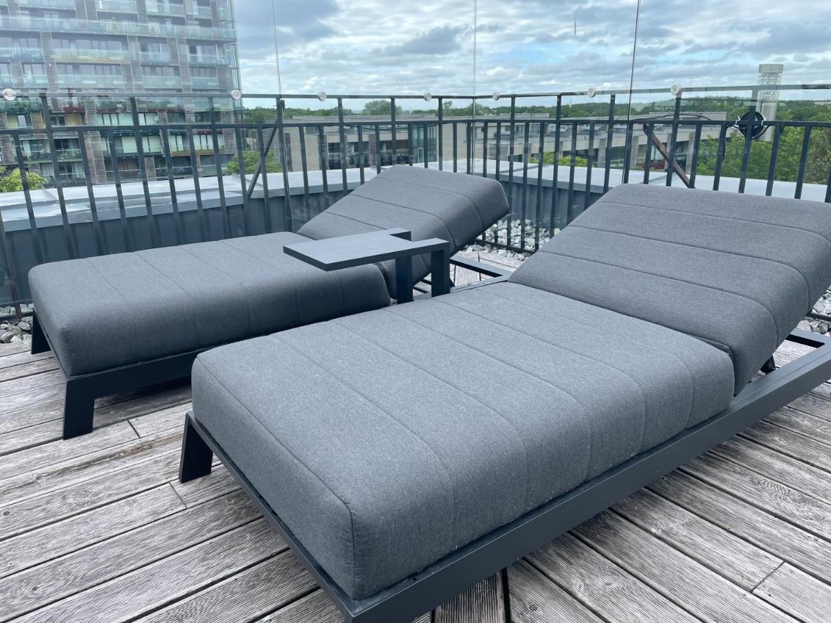 Sea View Penthouse Terrace Palanga Old Town Apartment Luaran gambar