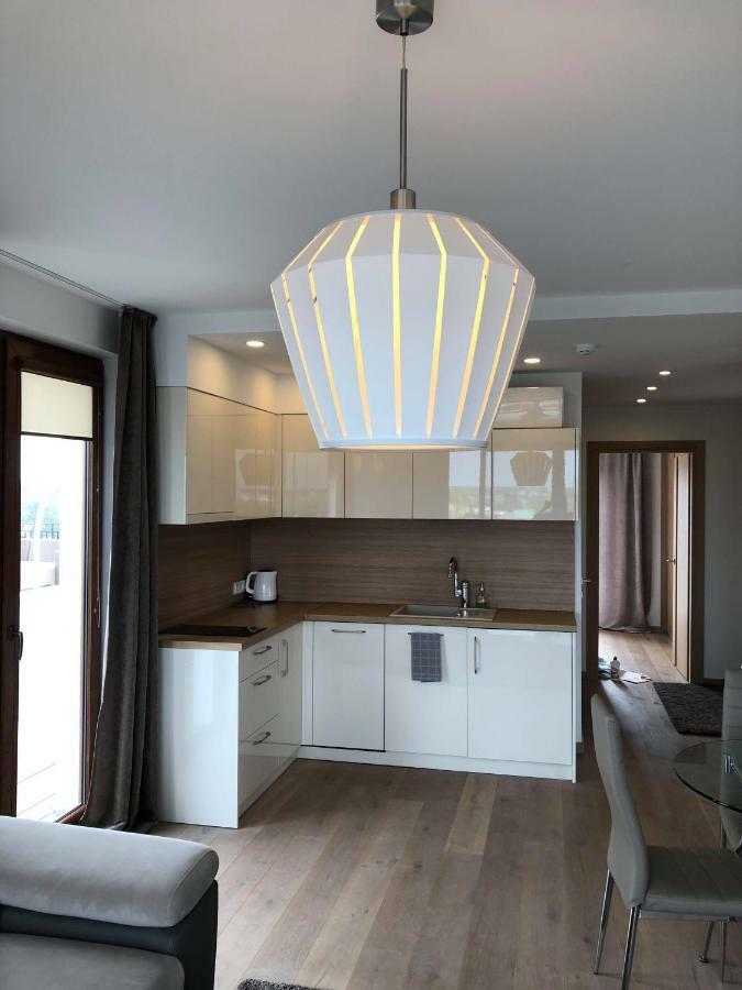 Sea View Penthouse Terrace Palanga Old Town Apartment Luaran gambar