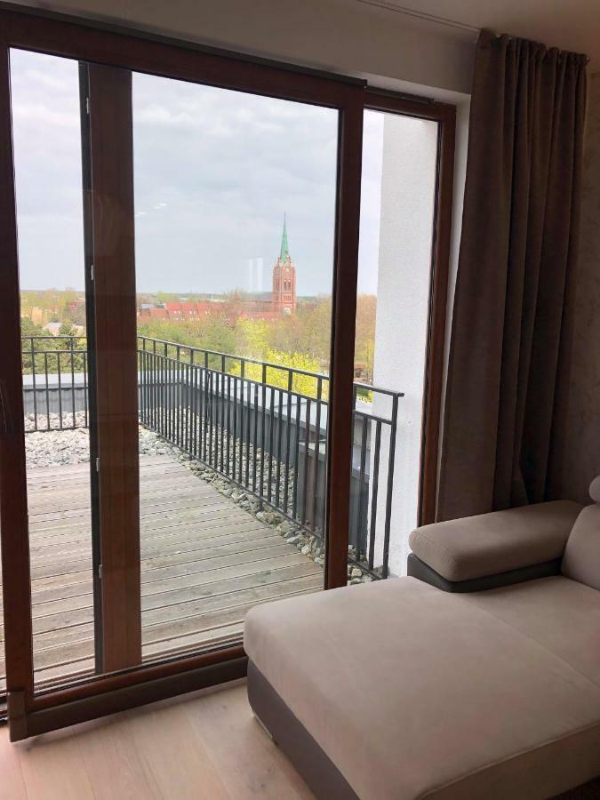 Sea View Penthouse Terrace Palanga Old Town Apartment Luaran gambar