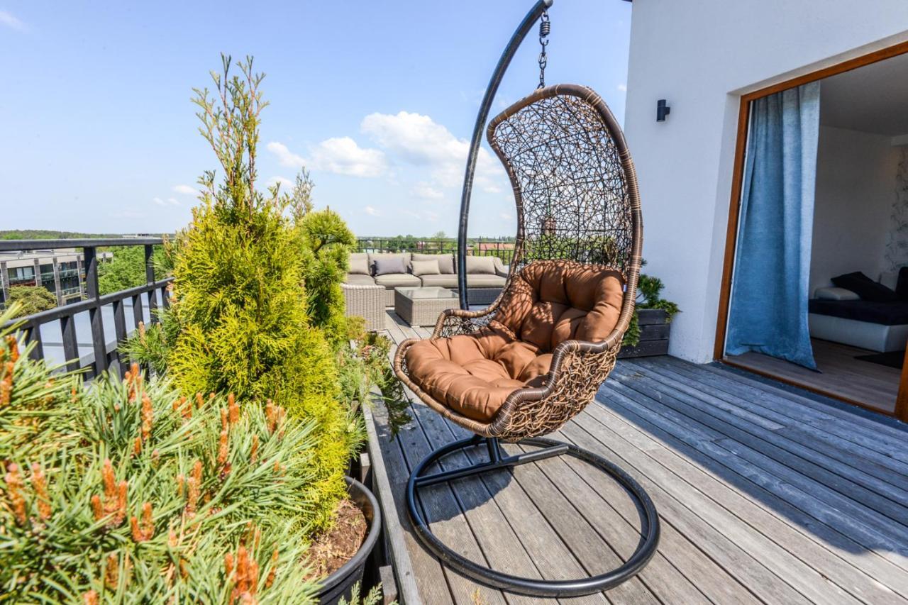 Sea View Penthouse Terrace Palanga Old Town Apartment Luaran gambar