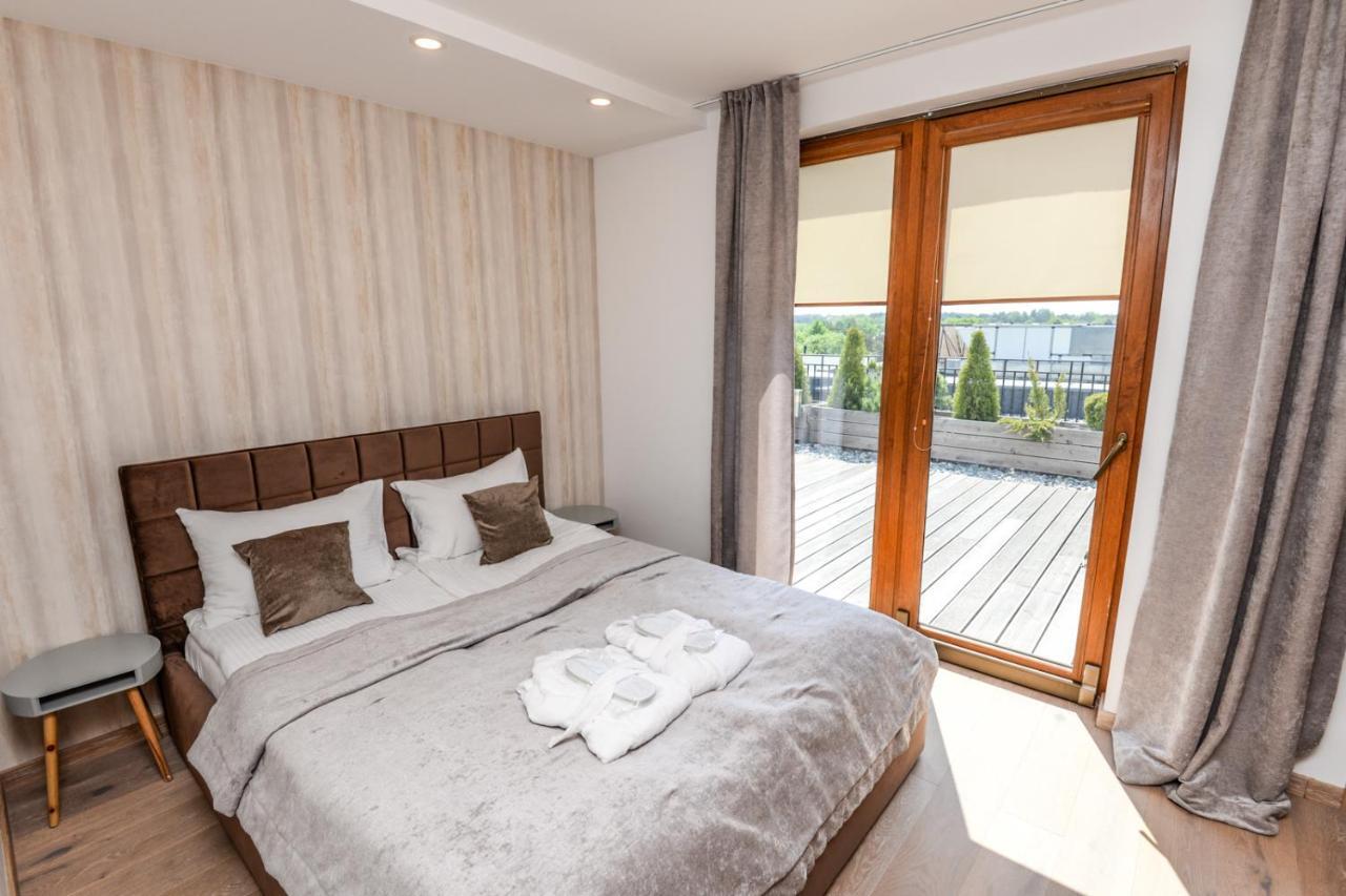 Sea View Penthouse Terrace Palanga Old Town Apartment Luaran gambar